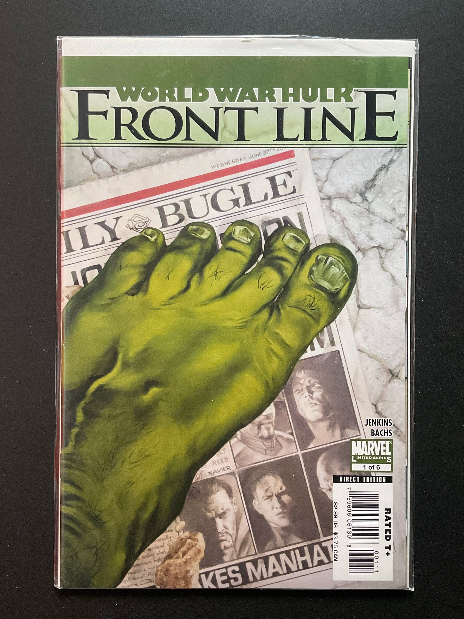 World War Hulk Front Line 1 (2007) Marvel Comics Limited Series