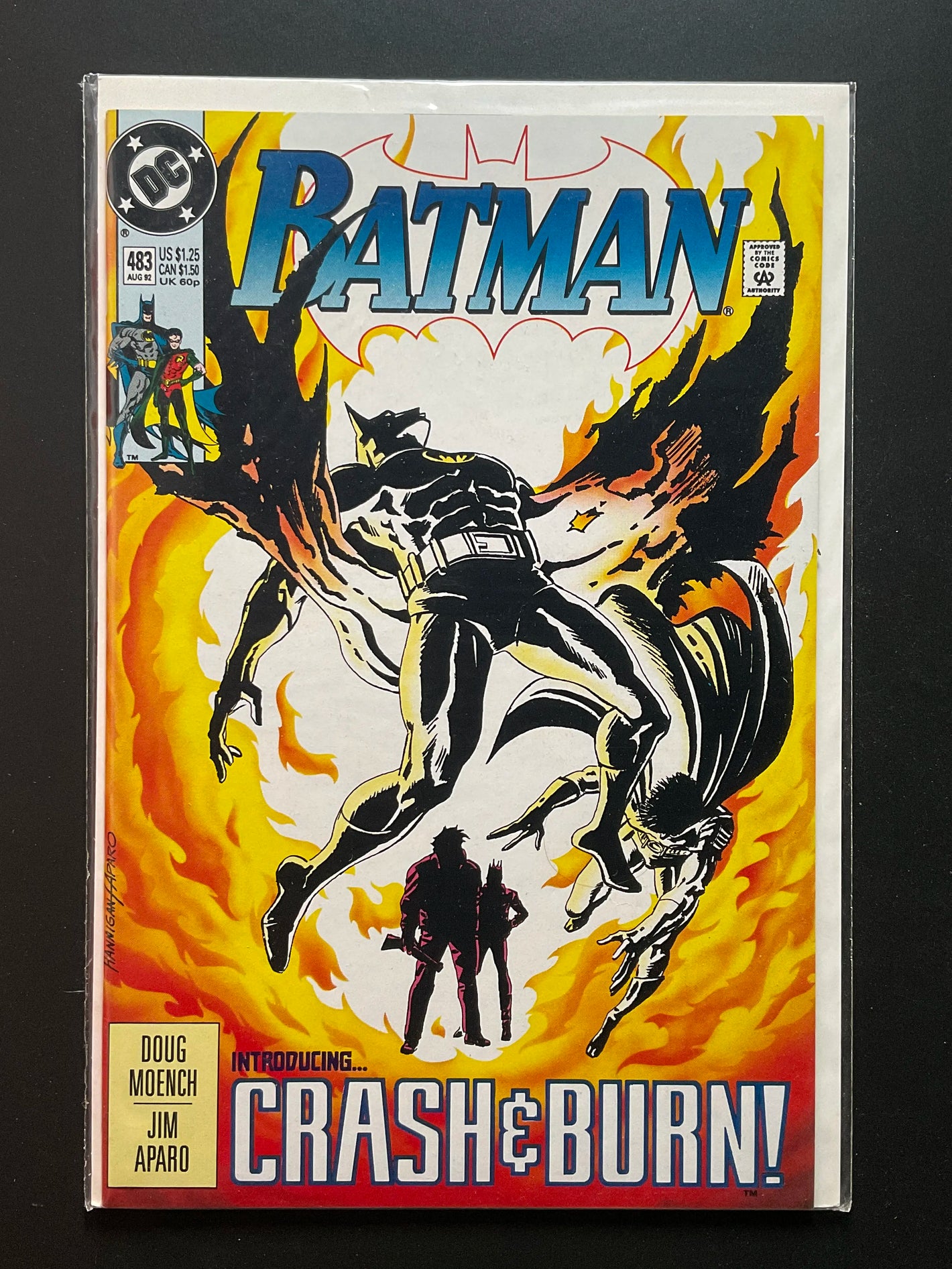 Batman 483 (DC, 1992) Introducing Crash Burn by Doug Moench