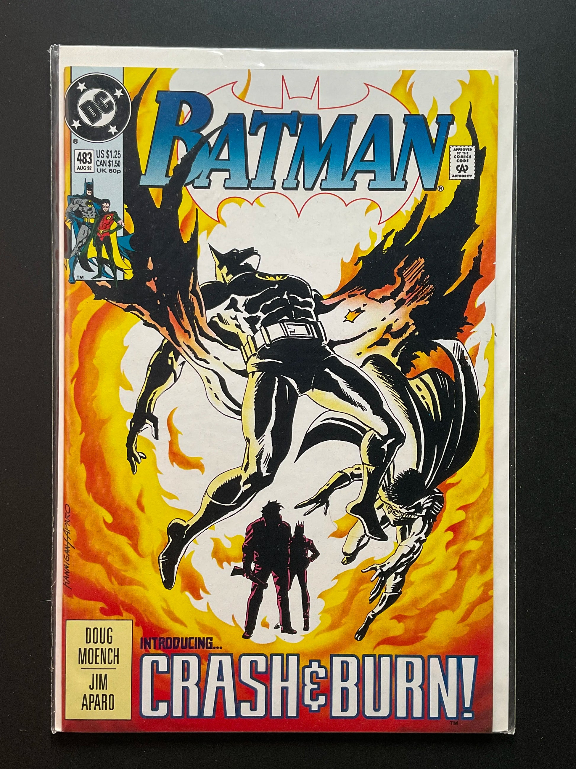 Batman 483 (DC, 1992) Introducing Crash Burn by Doug Moench