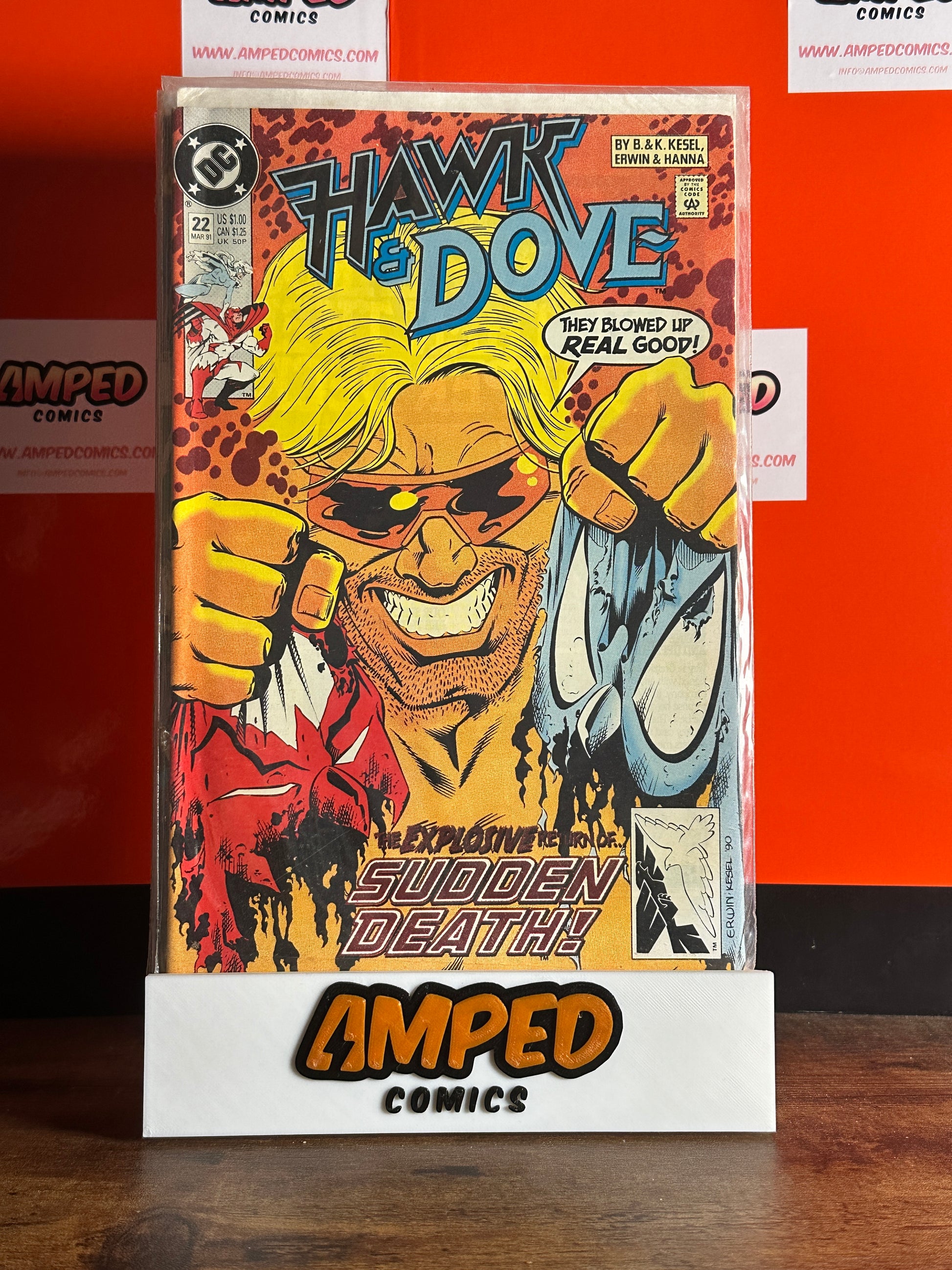 Hawk Dove 22 DC Comics March 1990