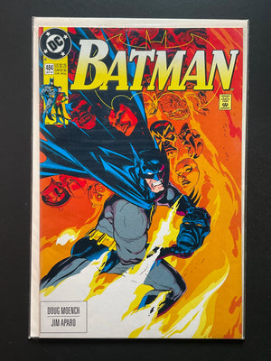 Batman 484 DC Comics Sep 1992 Doug Moench Jim Aparo