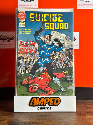 Suicide Squad 44 DC Comics 1990 Flash Appearance