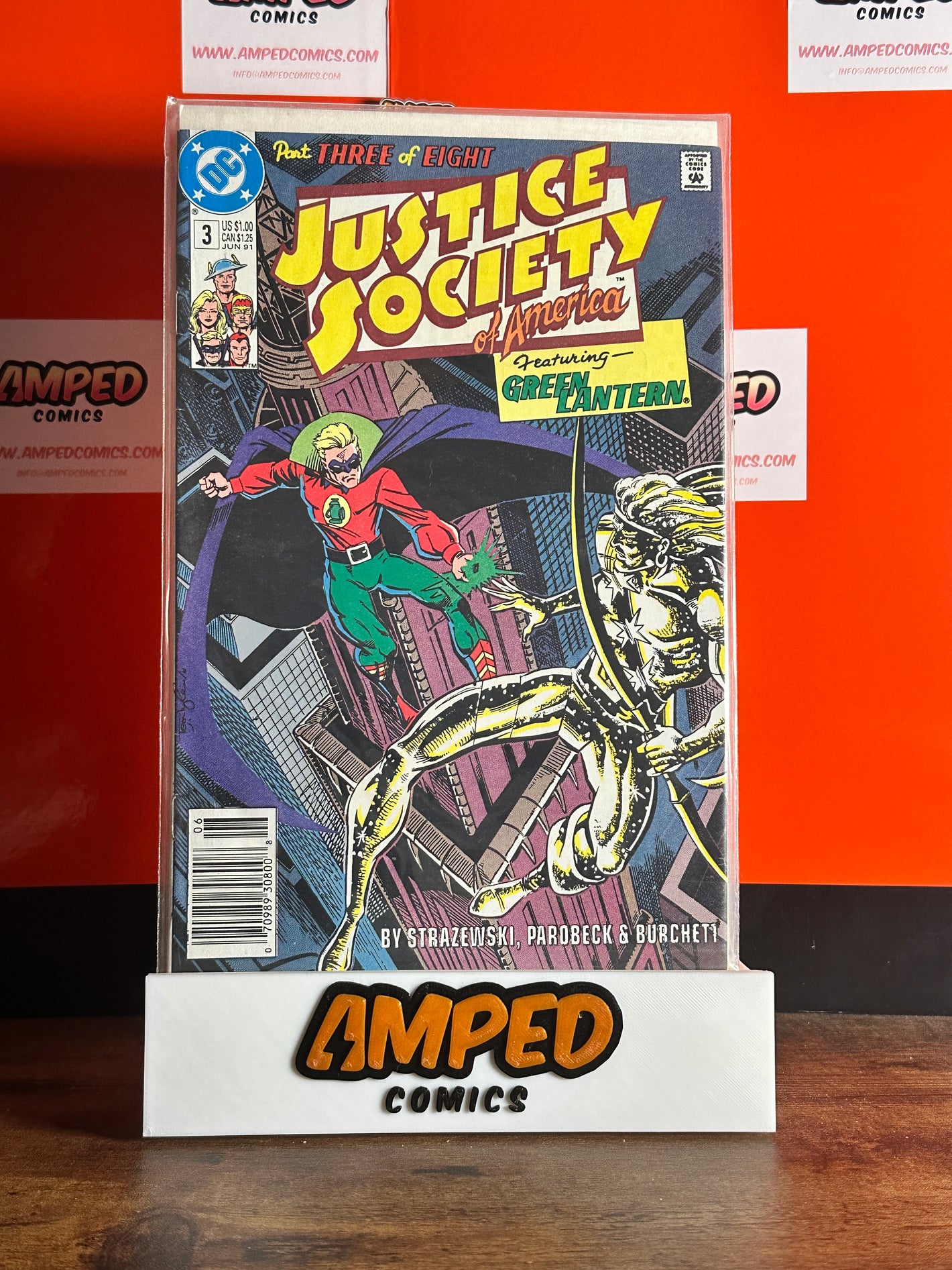 Justice Society of America 3 DC Comics Featuring Green Lantern