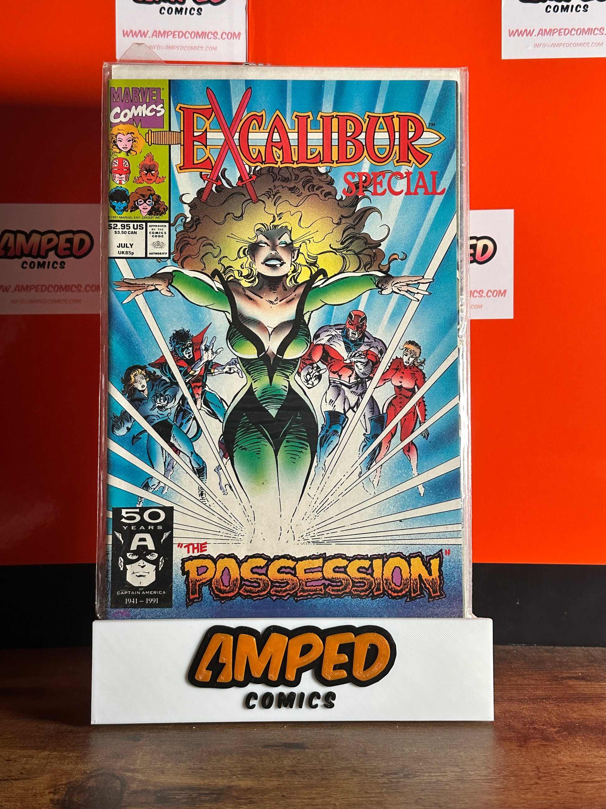 Excalibur Special The Possession 1 Marvel Comics July 1991