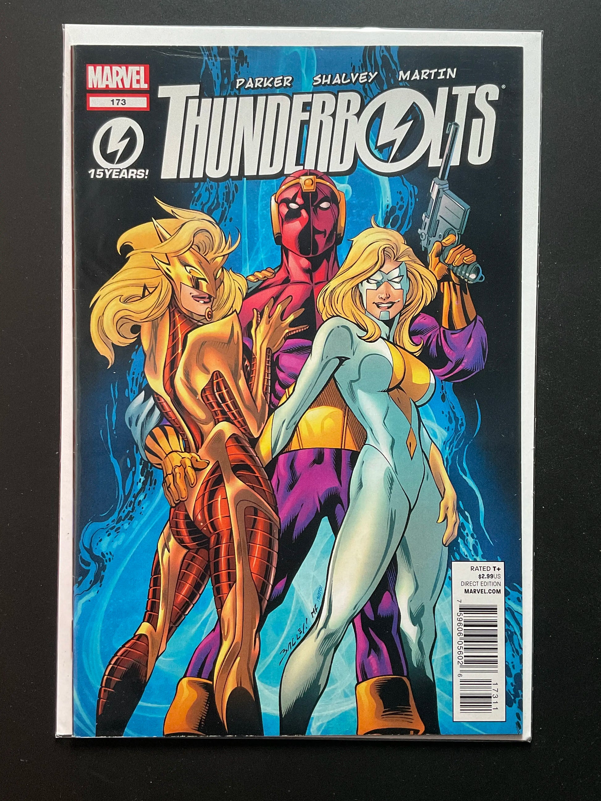 Thunderbolts 173 Marvel Comics 15th Anniversary