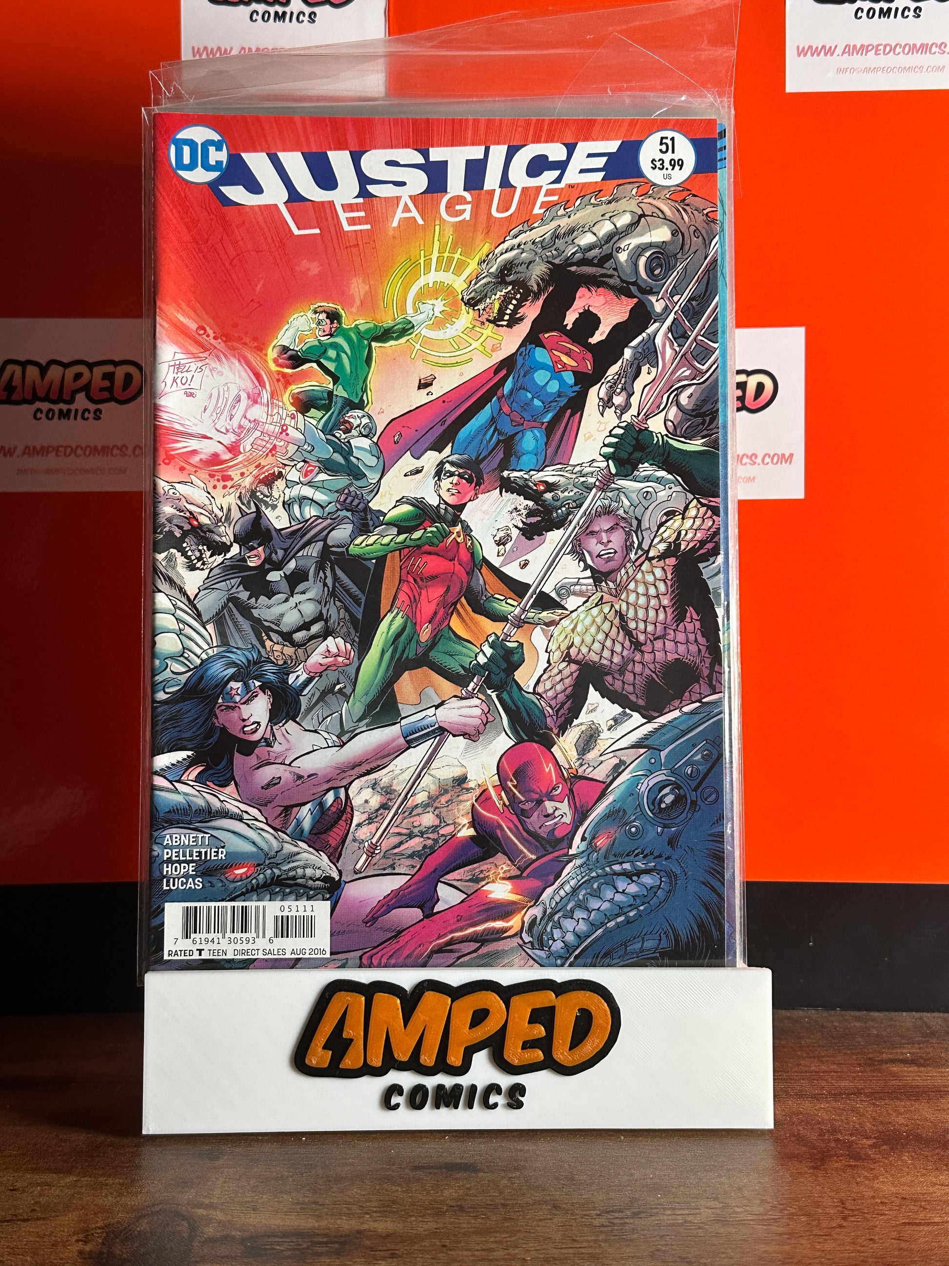 Justice League 51 DC Comics August 2016