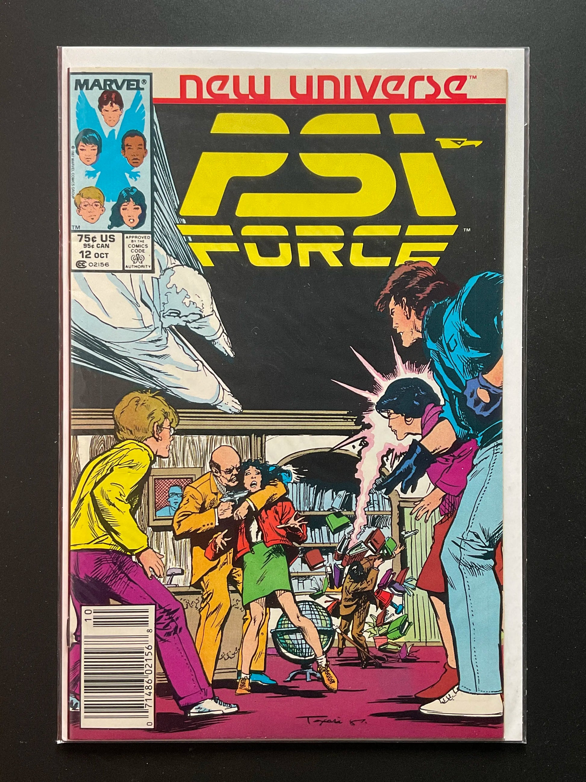 Psi-Force 12 Marvel New Universe Oct 1987