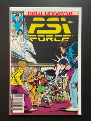 Psi-Force 12 Marvel New Universe Oct 1987