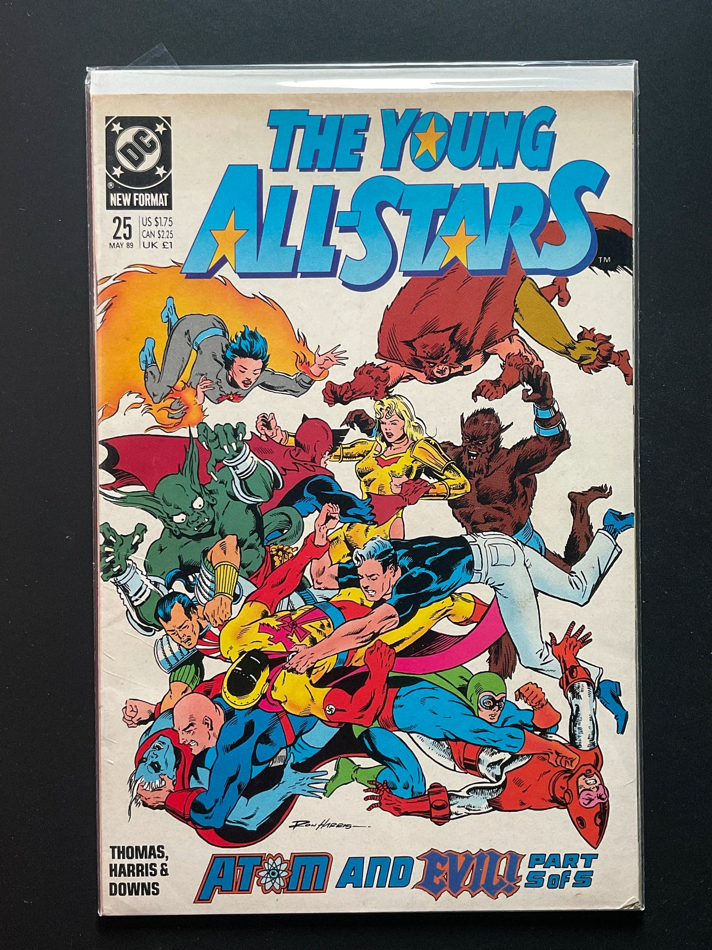 The Young All-Stars 25 DC Comics May 1989 Atom and Evil Part 5