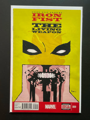 Iron Fist The Living Weapon 9 Marvel Comics 2015 Kaare Andrews