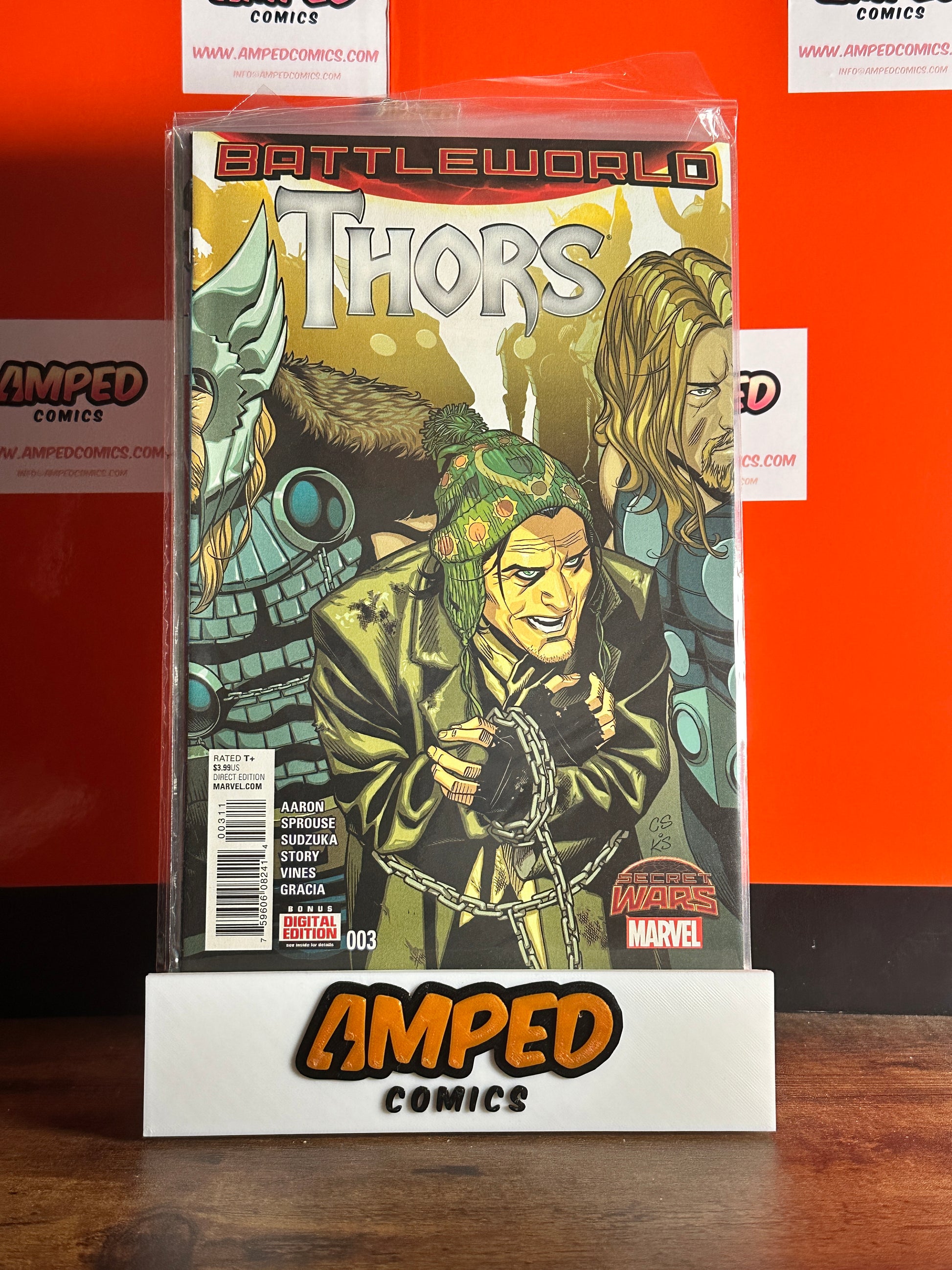 Battleworld Thors 3 Marvel Comics Secret Wars 2015