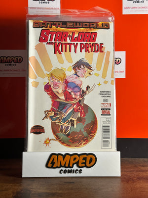 Star-Lord and Kitty Pryde 3 Marvel 2015 Battleworld Secret Wars