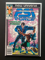 Psi-Force 5 Marvel New Universe 1986