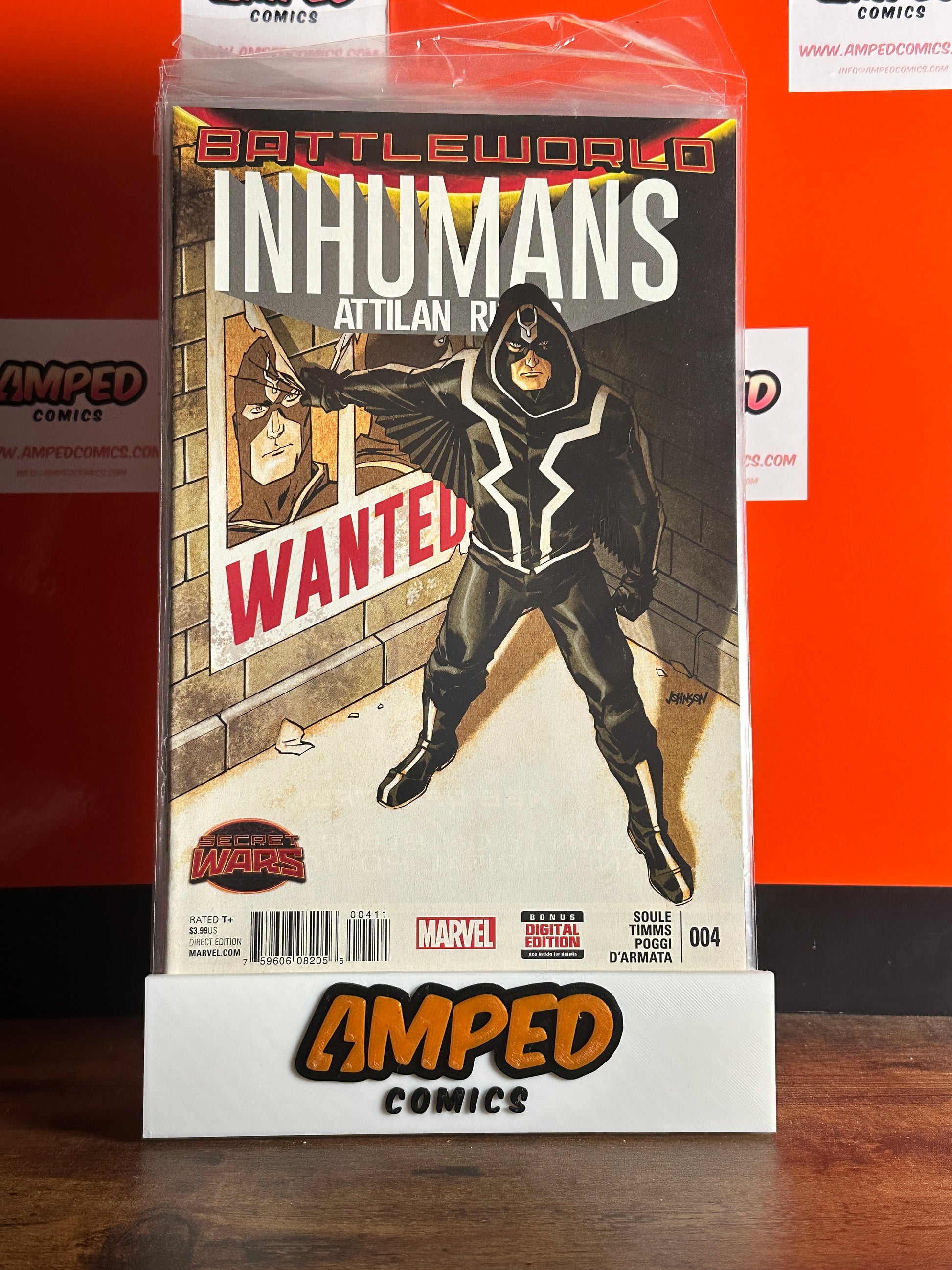 Battleworld Inhumans Attilan Rising 4 Marvel Comics 2015