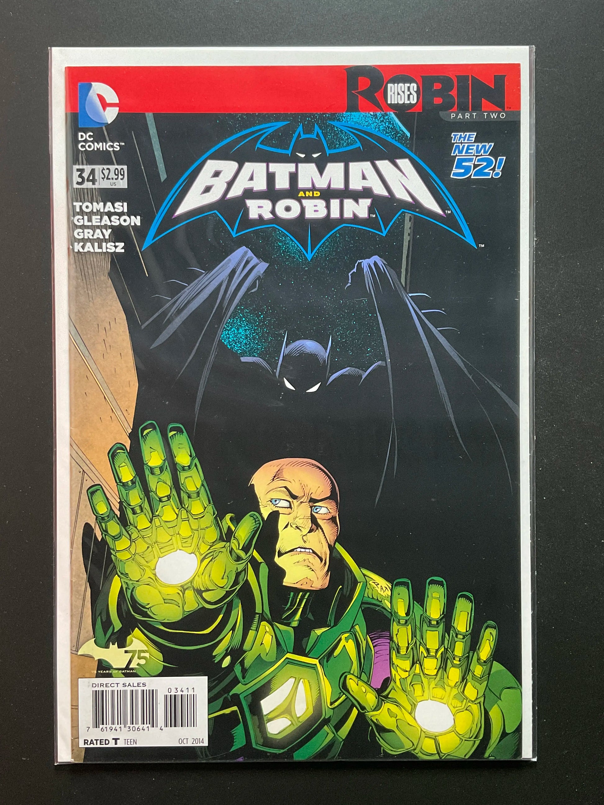 Batman and Robin 34 DC Comics Oct 2014 The New 52
