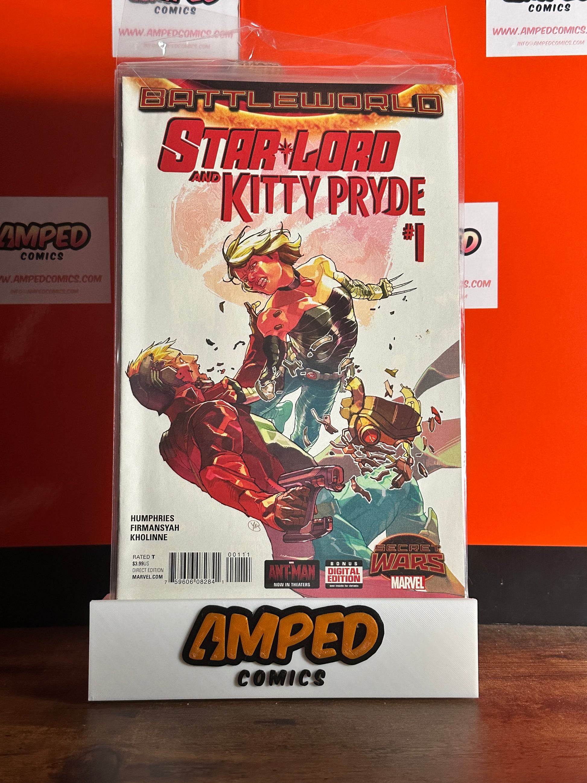 Star-Lord and Kitty Pryde 1 Marvel Battleworld Secret Wars