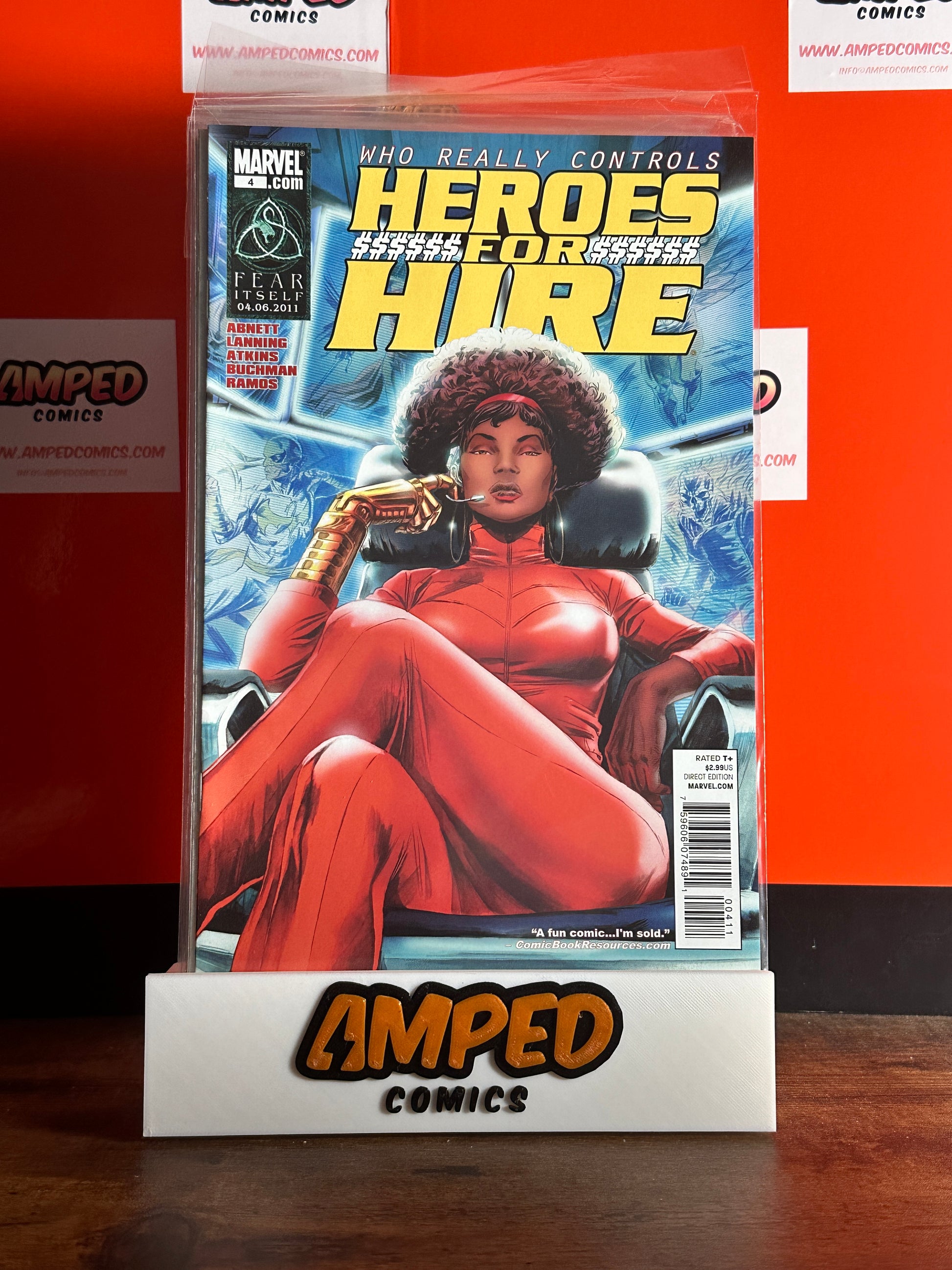 Heroes for Hire 4 Marvel Comics 2011 Fear Itself Tie-In