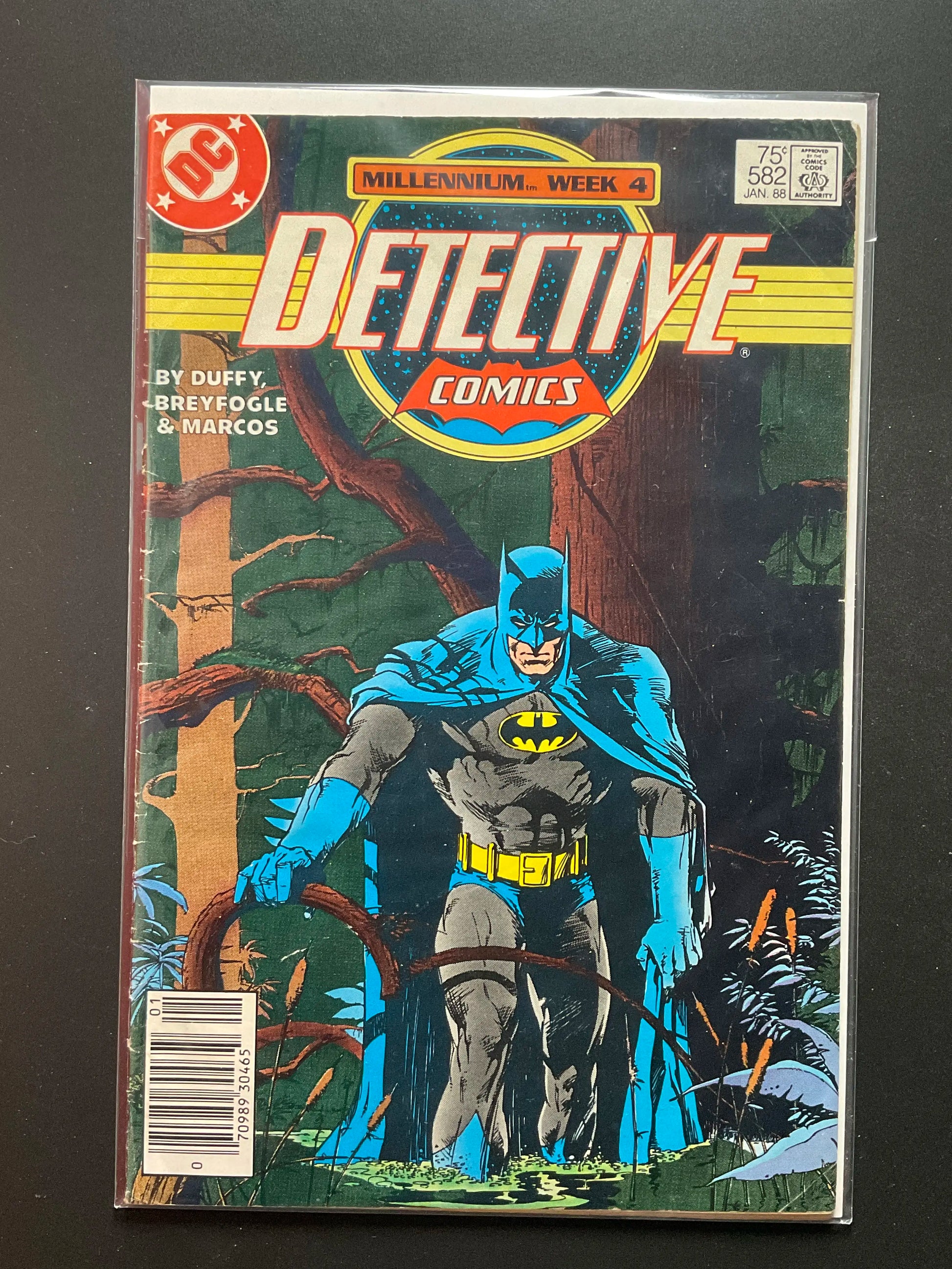 Detective Comics 582 DC Comics Jan 1988 Batman Millennium Week 4