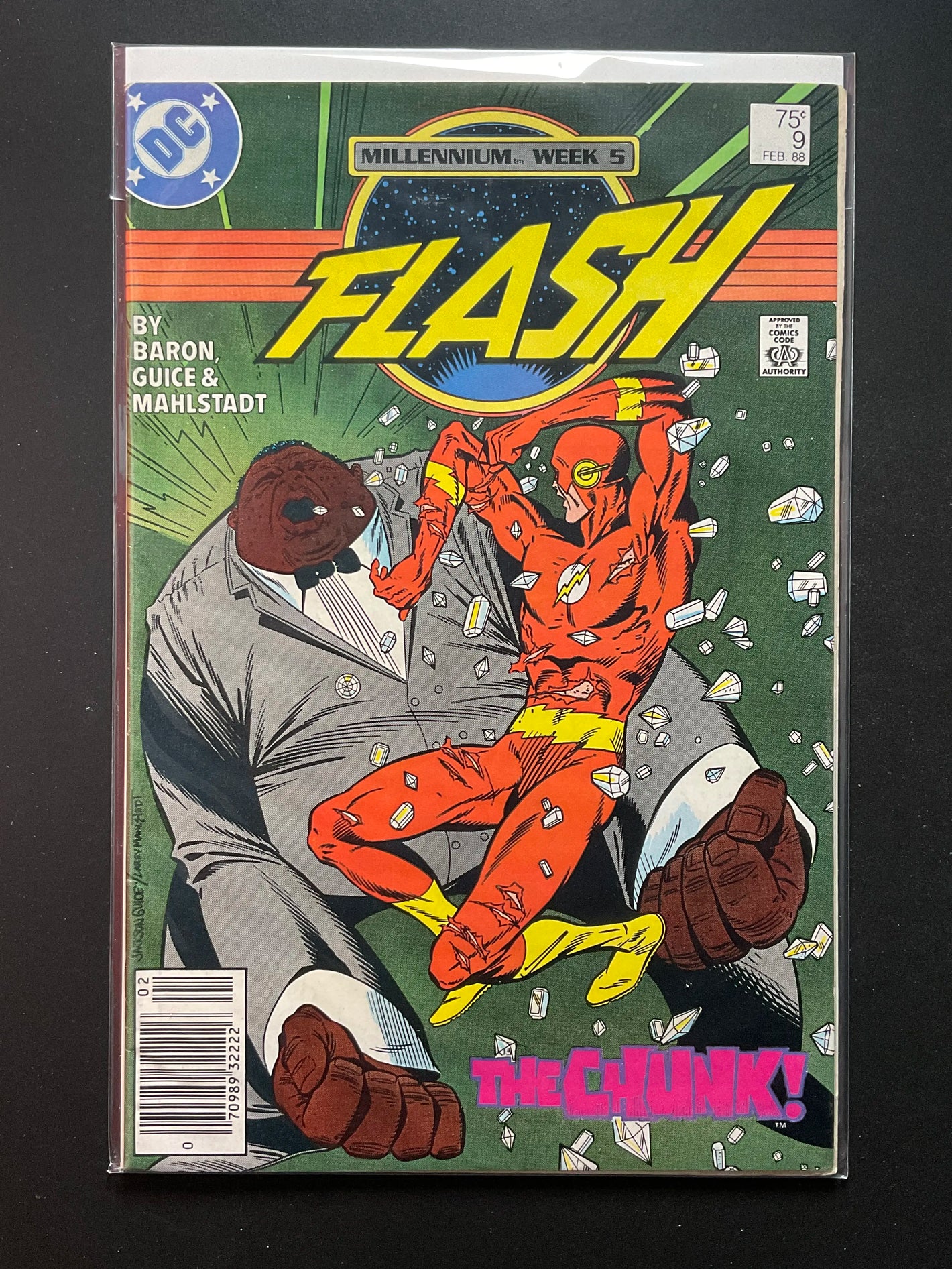 The Flash 9 DC Comics Feb 1988 Millennium Week 5