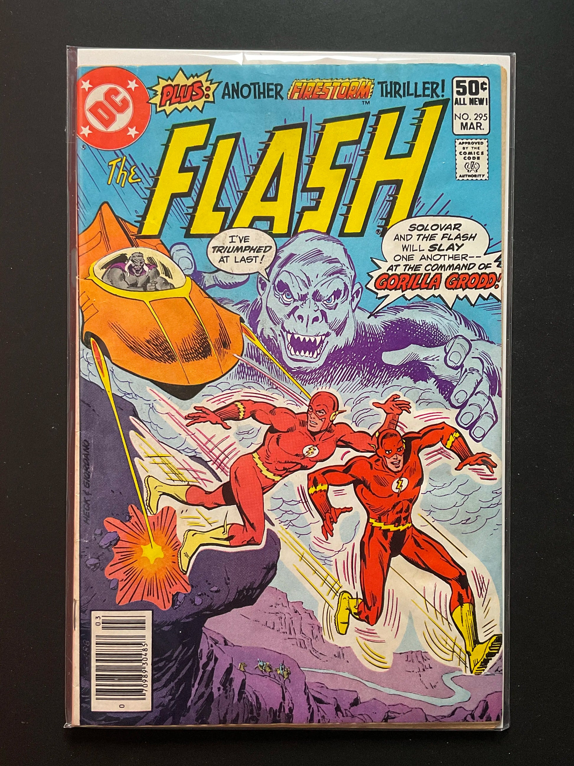The Flash 295 DC Comics March 1981 Gorilla Grodd Appearance