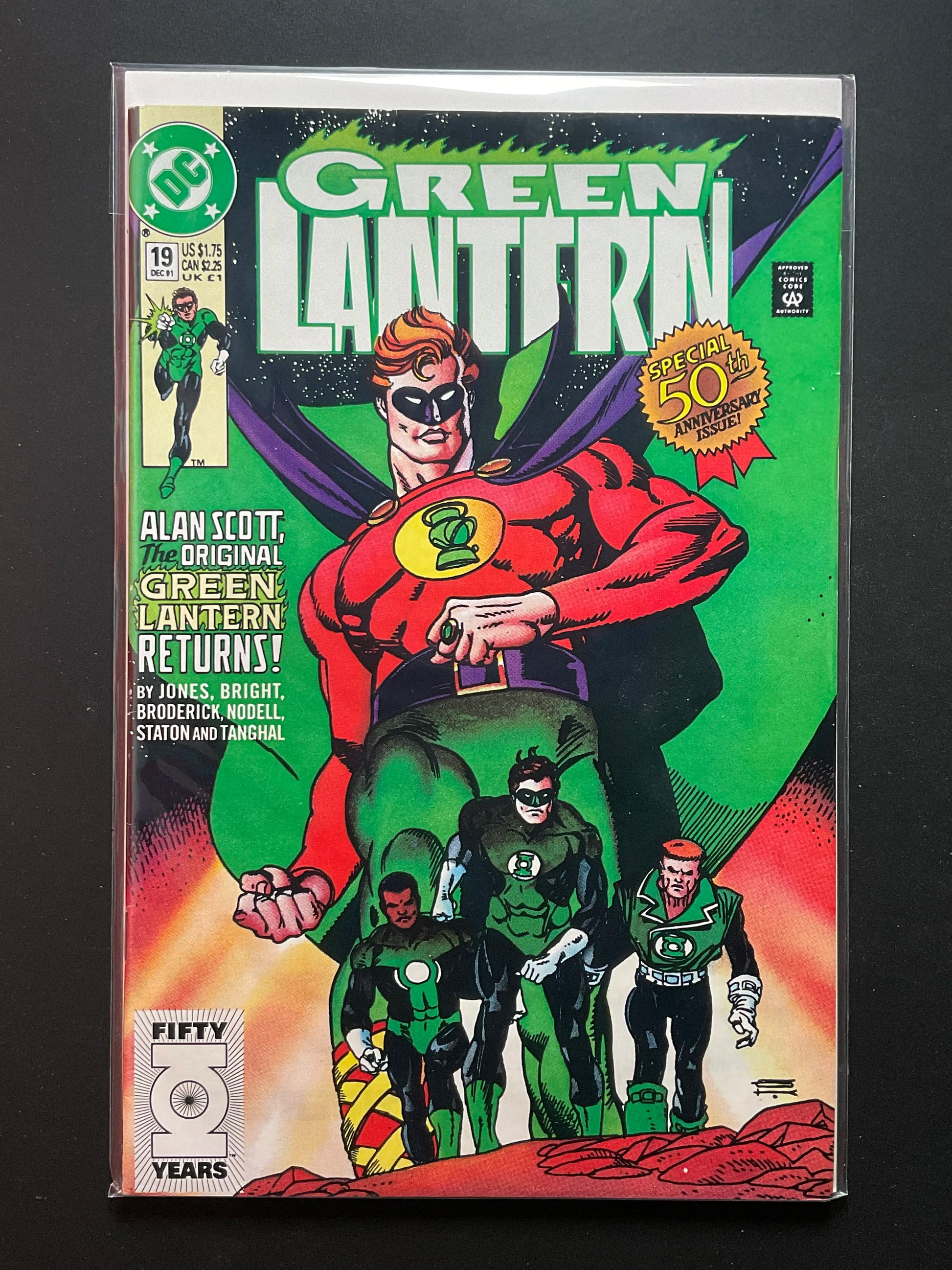Green Lantern 19 DC Comics 50th Anniversary Alan Scott Returns