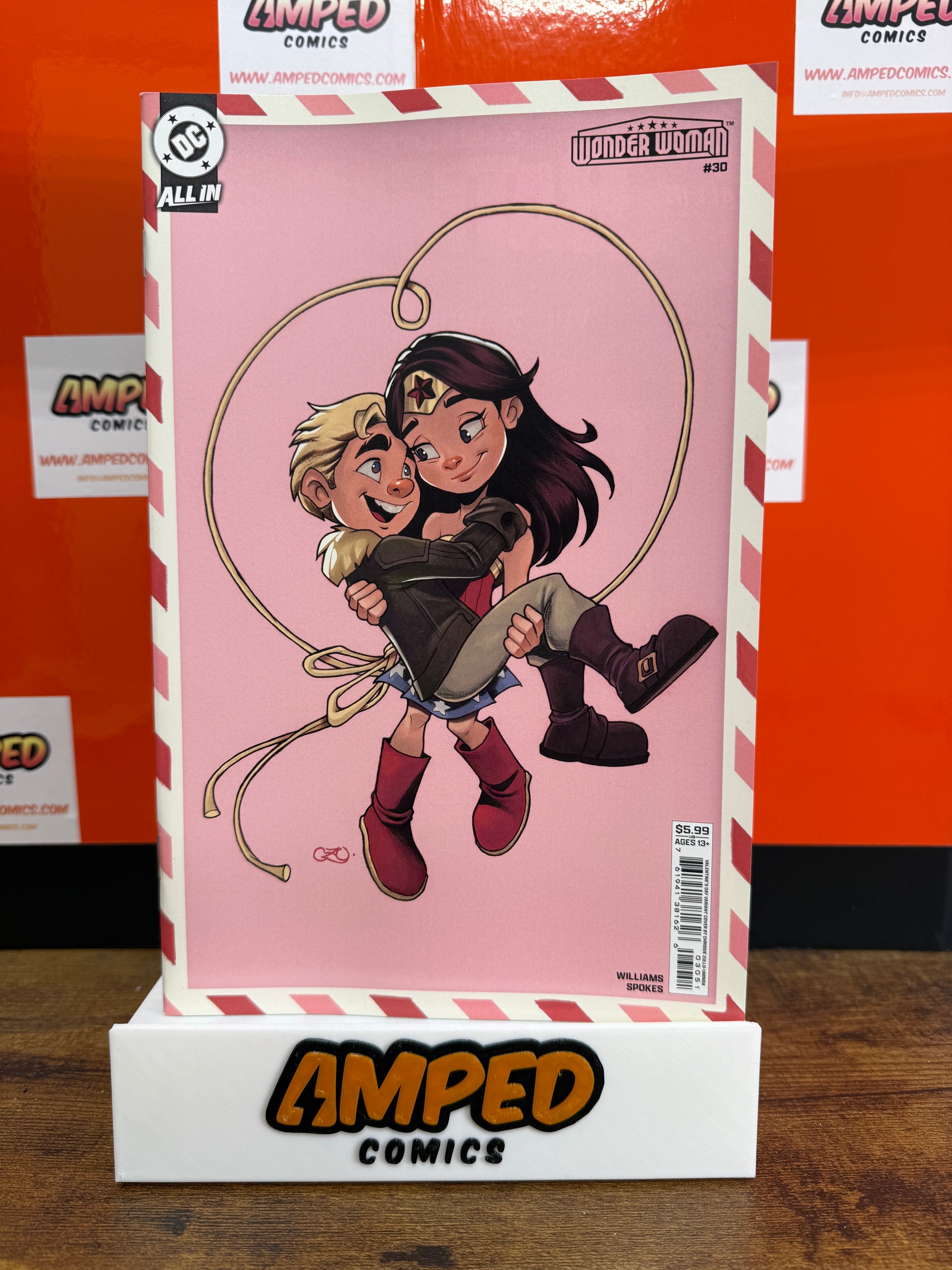 Wonder Woman 30 DC Comics All-In ZULLO Variant Cover