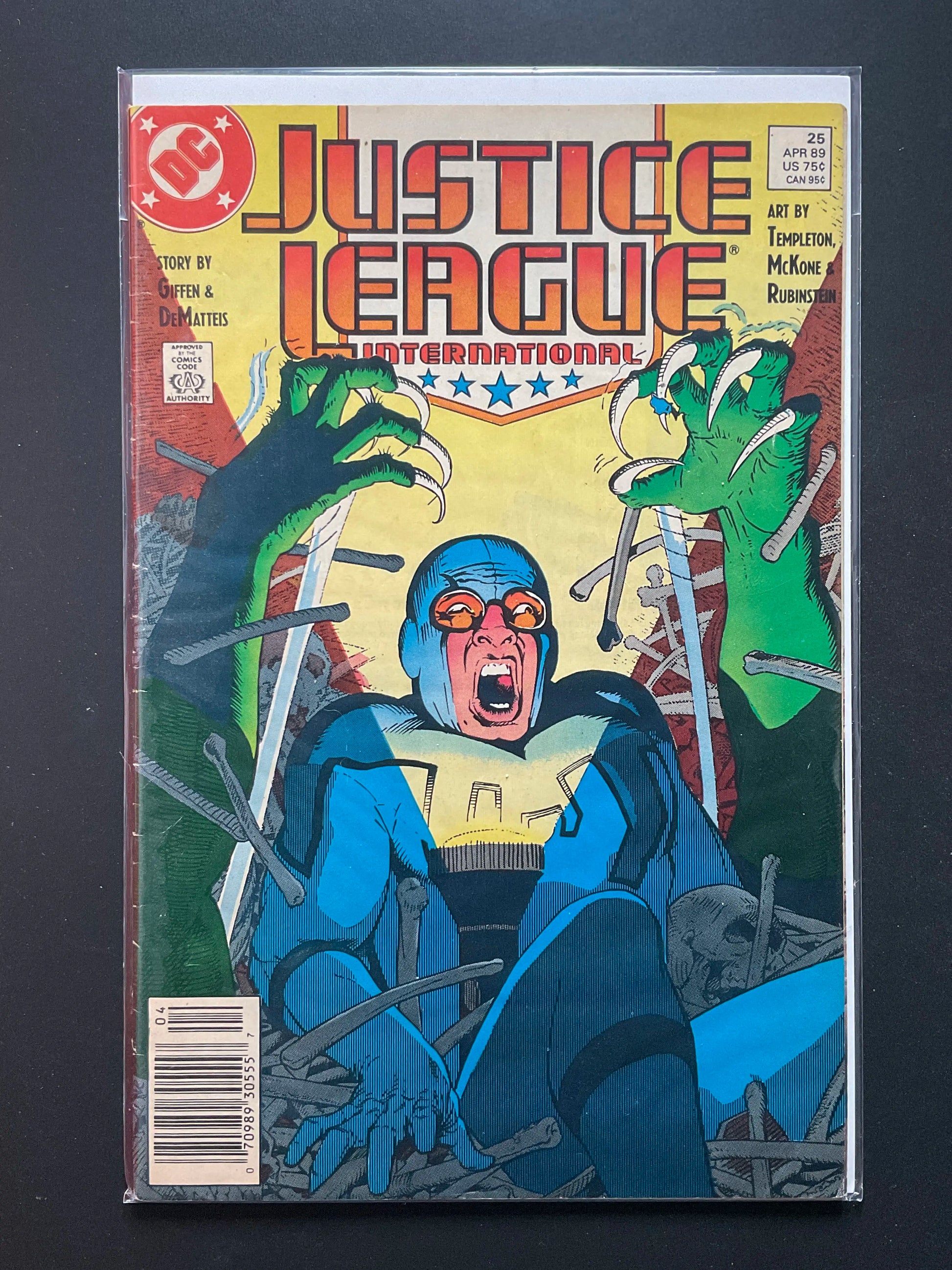 Justice League International 25 DC Comics Apr 1989