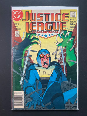 Justice League International 25 DC Comics Apr 1989