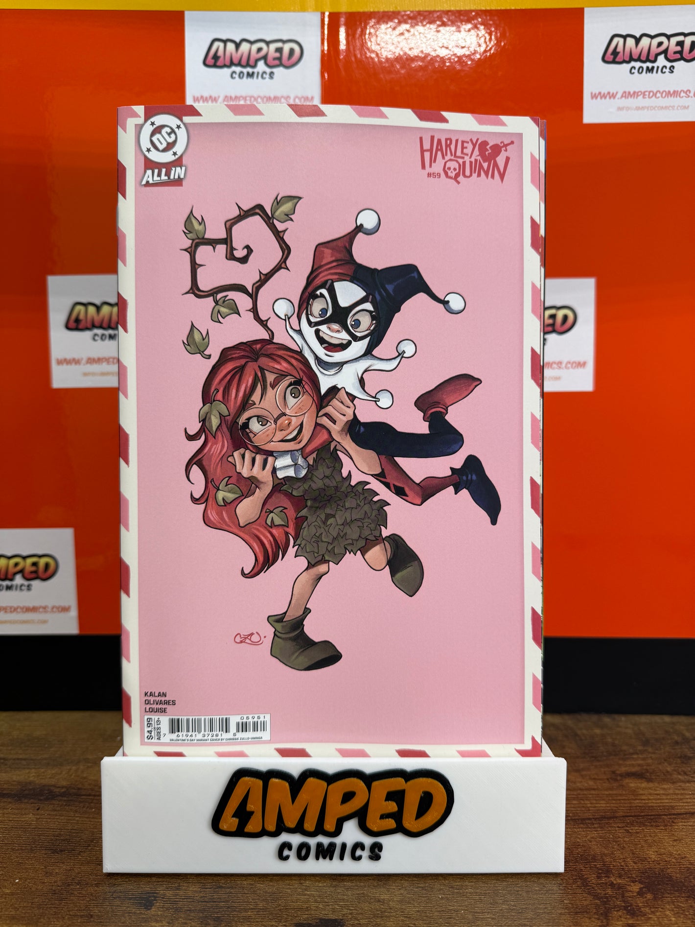 Harley Quinn 59 DC Comics All In ZULLO Variant Cover