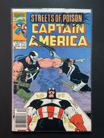 Captain America 377 Streets of Poison Marvel Comics 1990