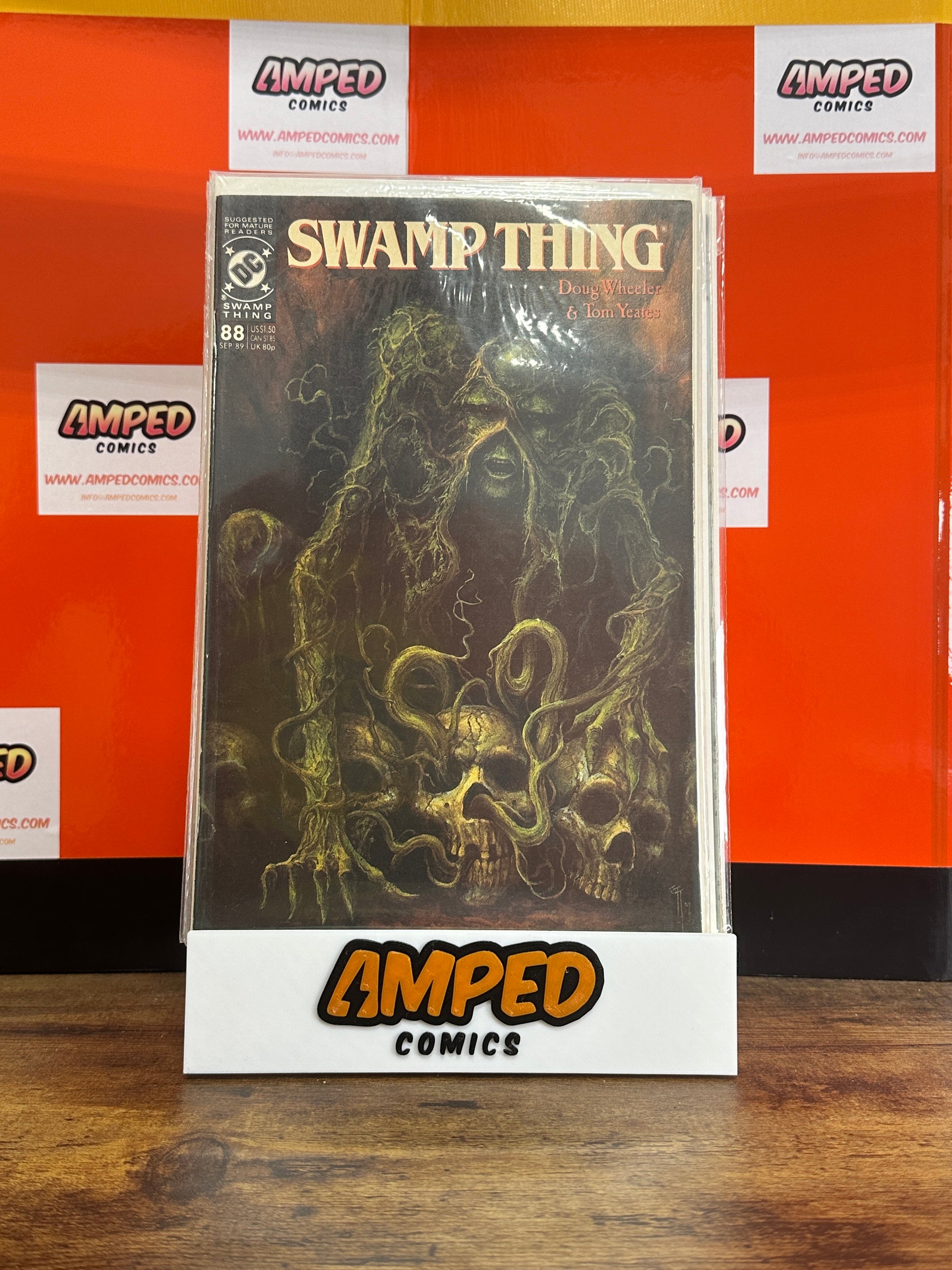 Swamp Thing 88 DC Comics 1989 Doug Wheeler Tom Yeates