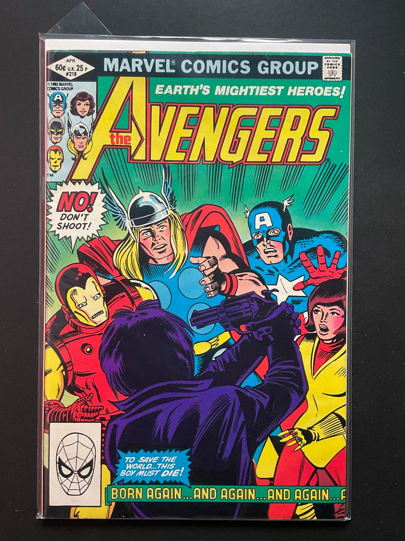 The Avengers 218 Marvel Comics April 1982