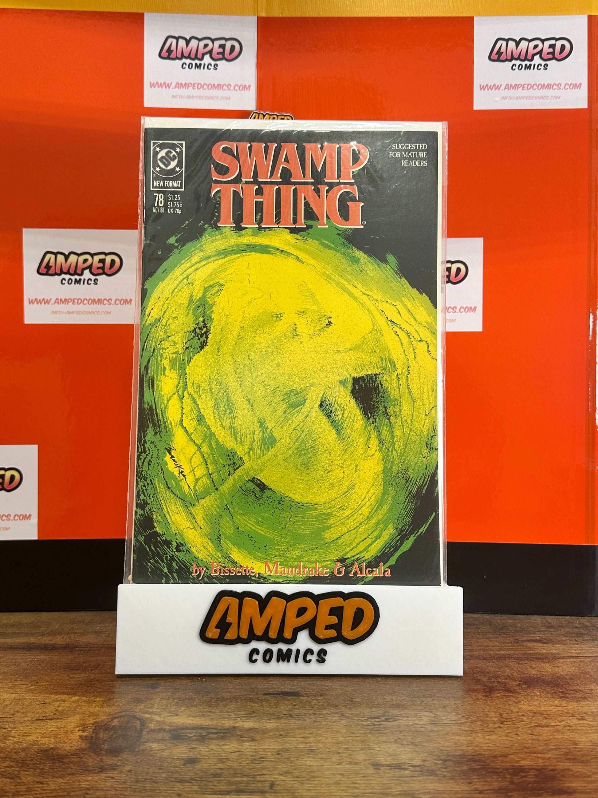 Swamp Thing 78 DC Comics 1988 by Bissette, Mandrake Alcala