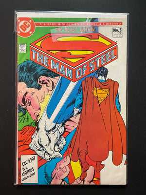 The Man of Steel 5 (1986) DC Comics by Byrne Giordano