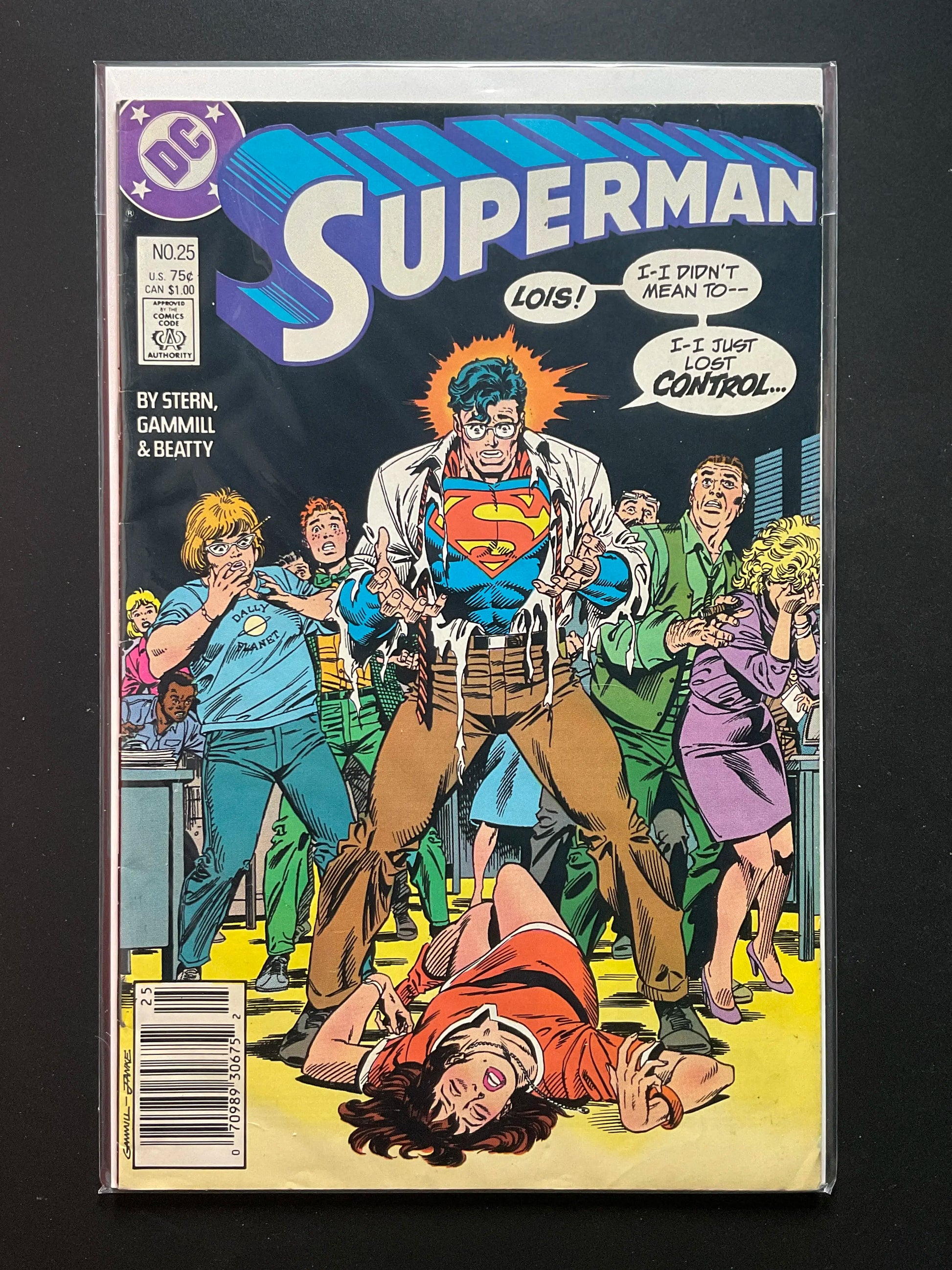 Superman 25 DC Comics 1988 By Stern, Gammill Beatty