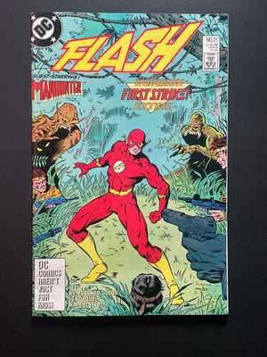 The Flash 21 DC Comics 1988 Invasion First Strike Extra