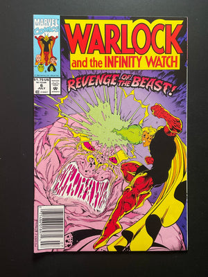 Warlock and the Infinity Watch 6 Marvel Comics July 1992