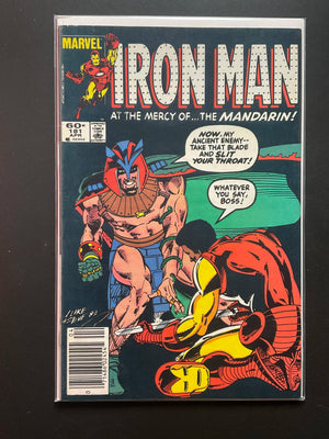 Iron Man 181 Marvel Comics April 1983 The Mandarin Appearance