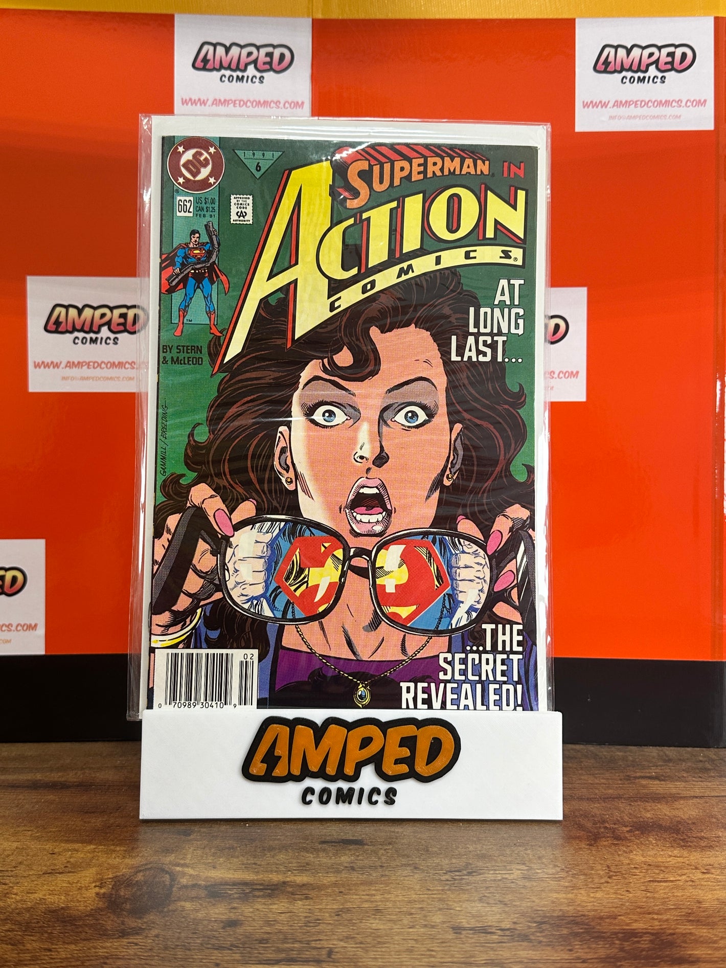 Action Comics 662 DC 1991 Supermans Identity Revealed