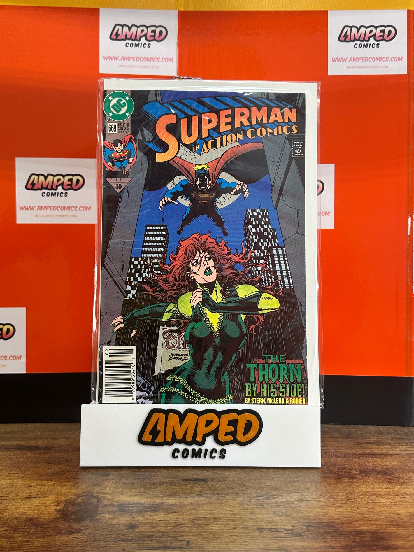 Superman Action Comics 669 DC Comics 1991