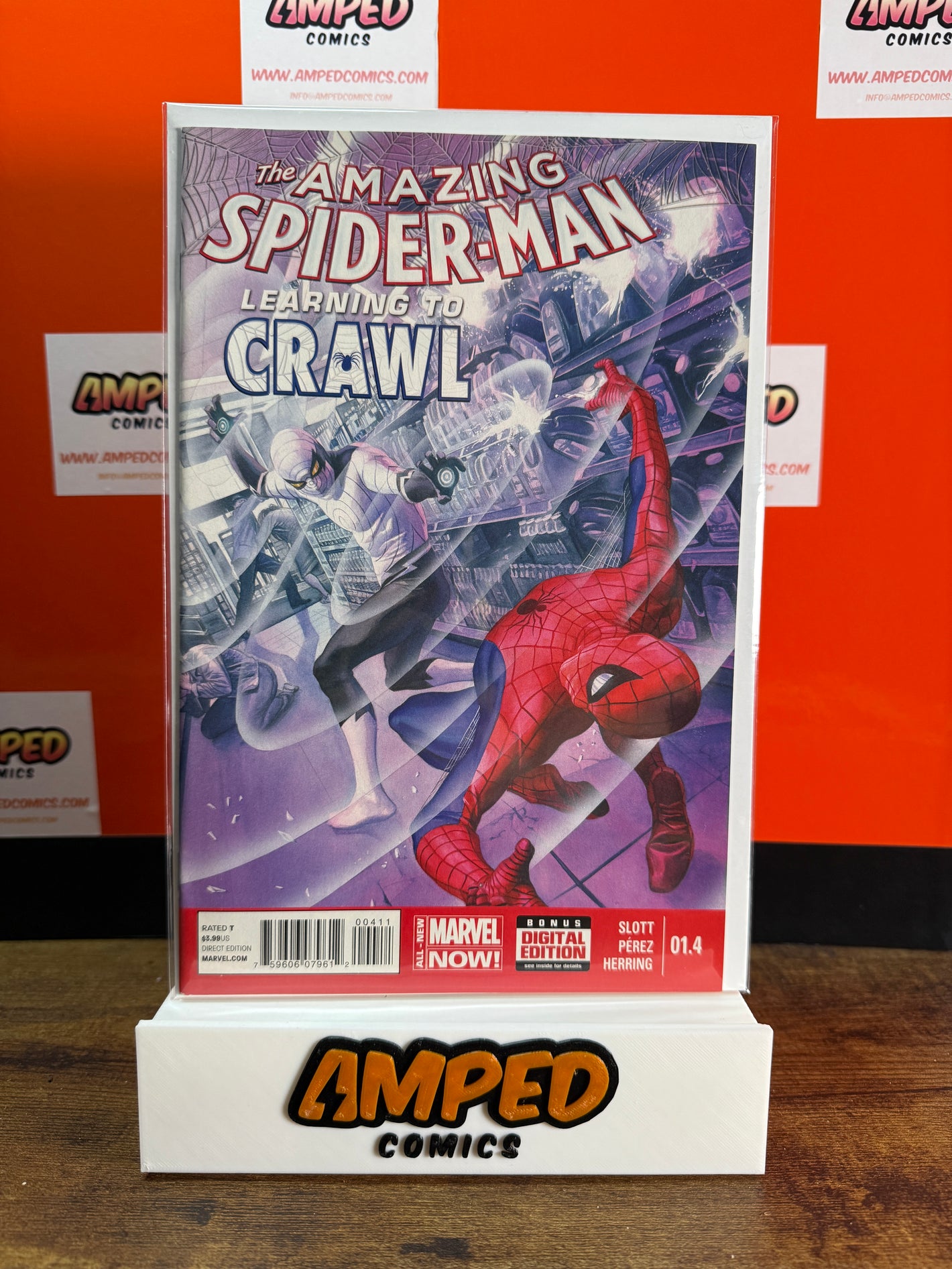 The Amazing Spider-Man 1.4 Marvel 2014 Learning to Crawl
