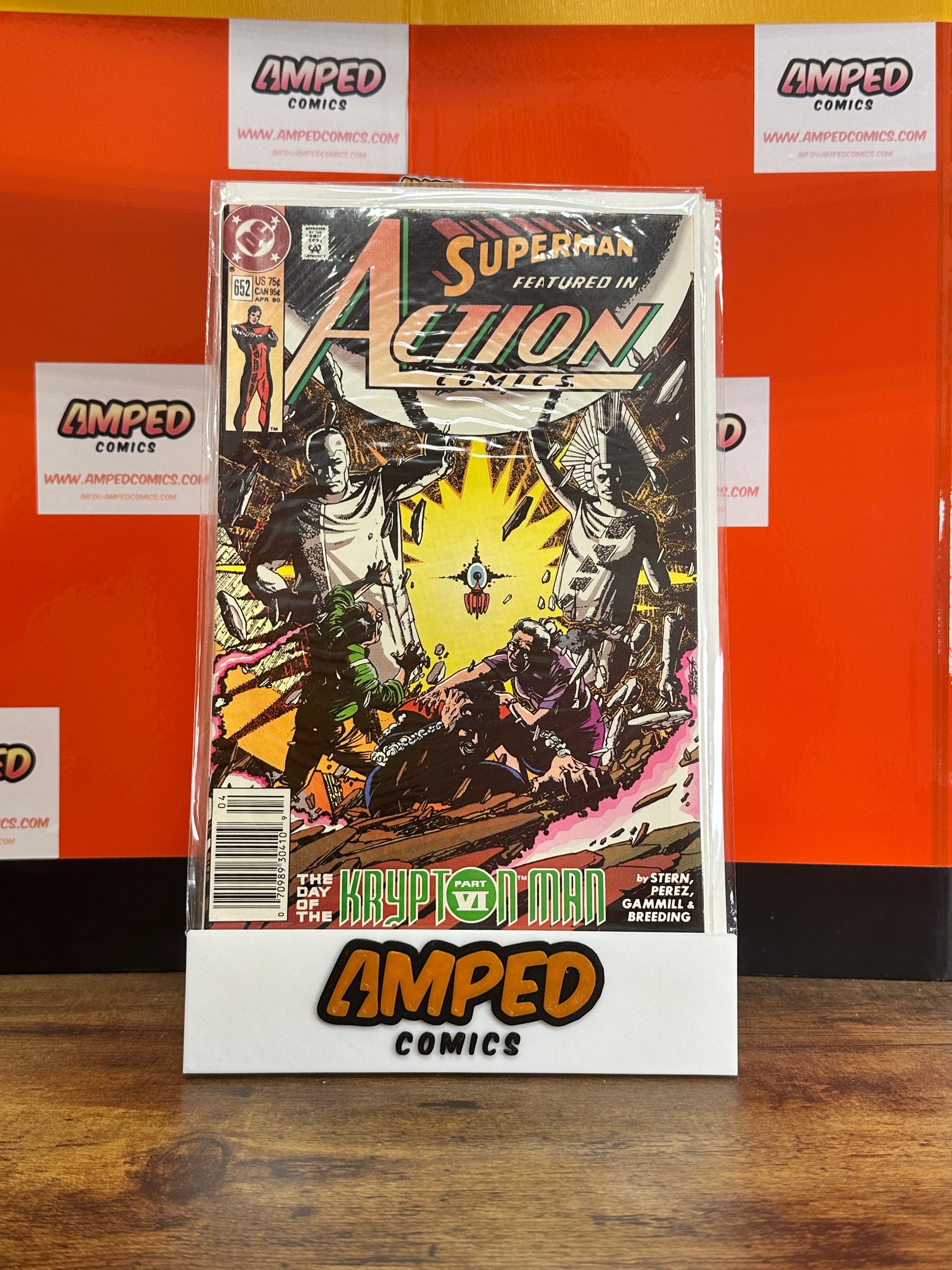 Action Comics 652 Superman Krypton Man Part VI DC Comics 1990