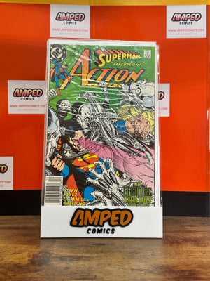 Action Comics 648 Superman DC 1990 Brainiac Trilogy Part 3