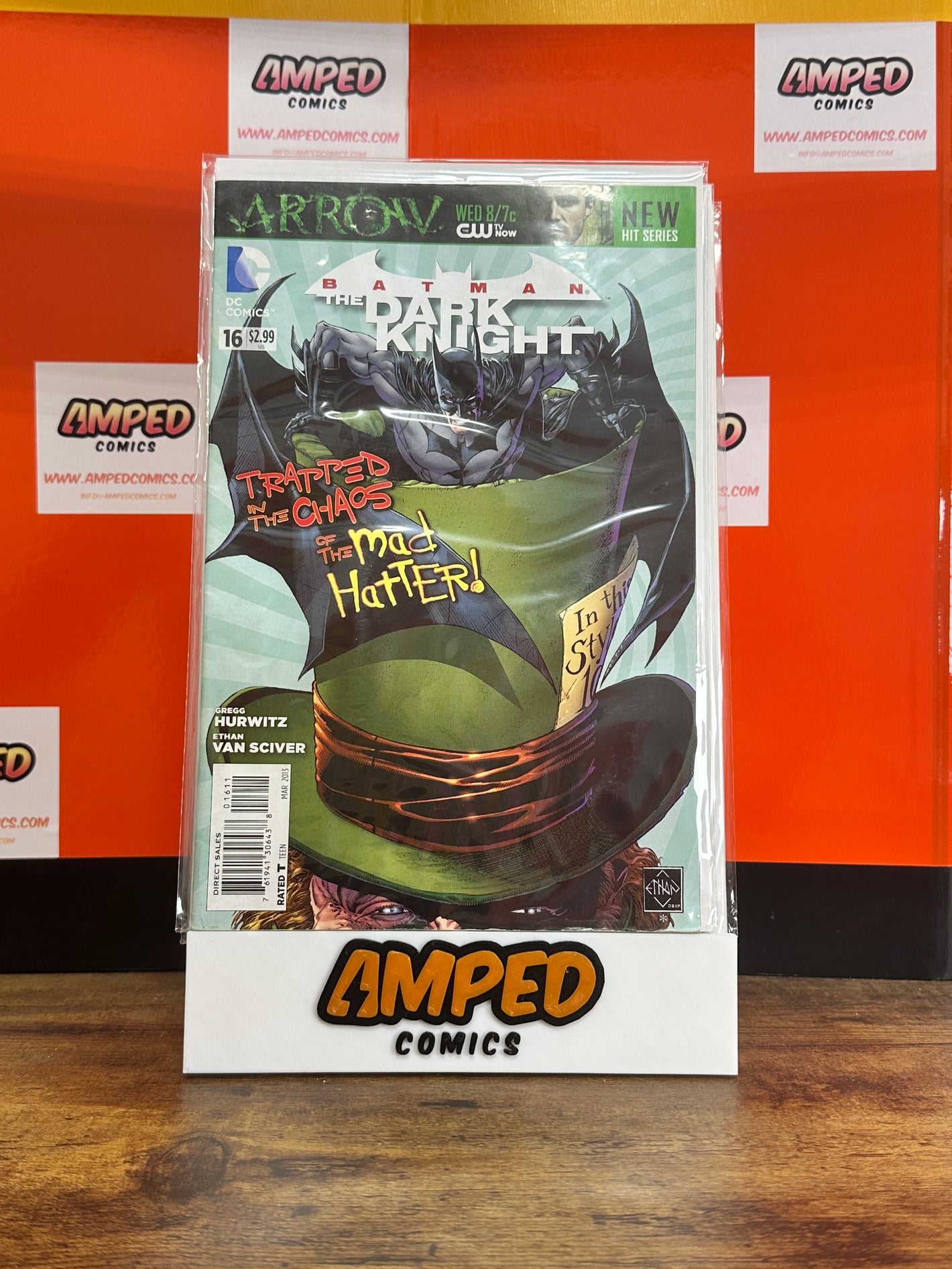 Batman The Dark Knight 16 (DC Comics, 2013) Mad Hatter Storyline