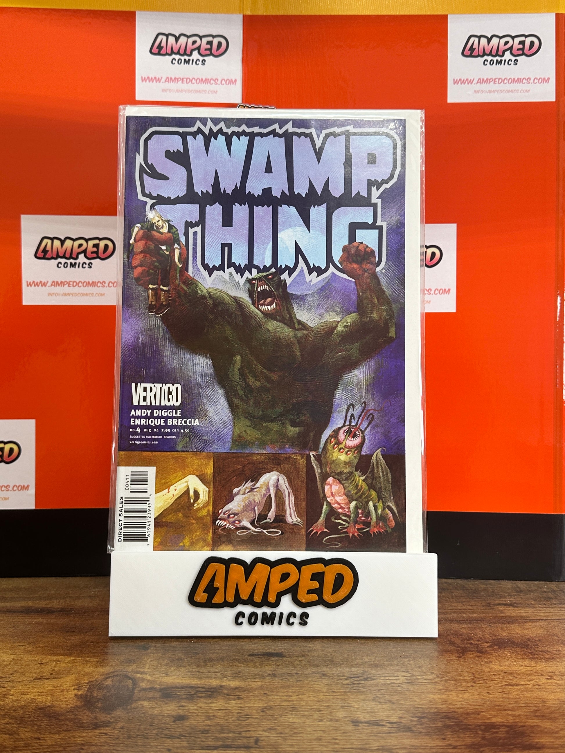 Swamp Thing 4 Vertigo Andy Diggle Enrique Breccia