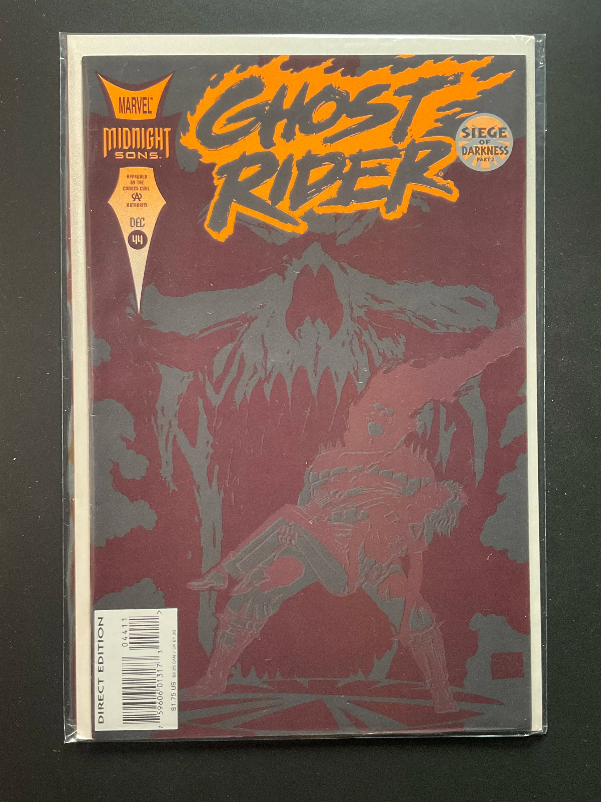 Ghost Rider 44 Marvel Midnight Sons Siege of Darkness Part 2