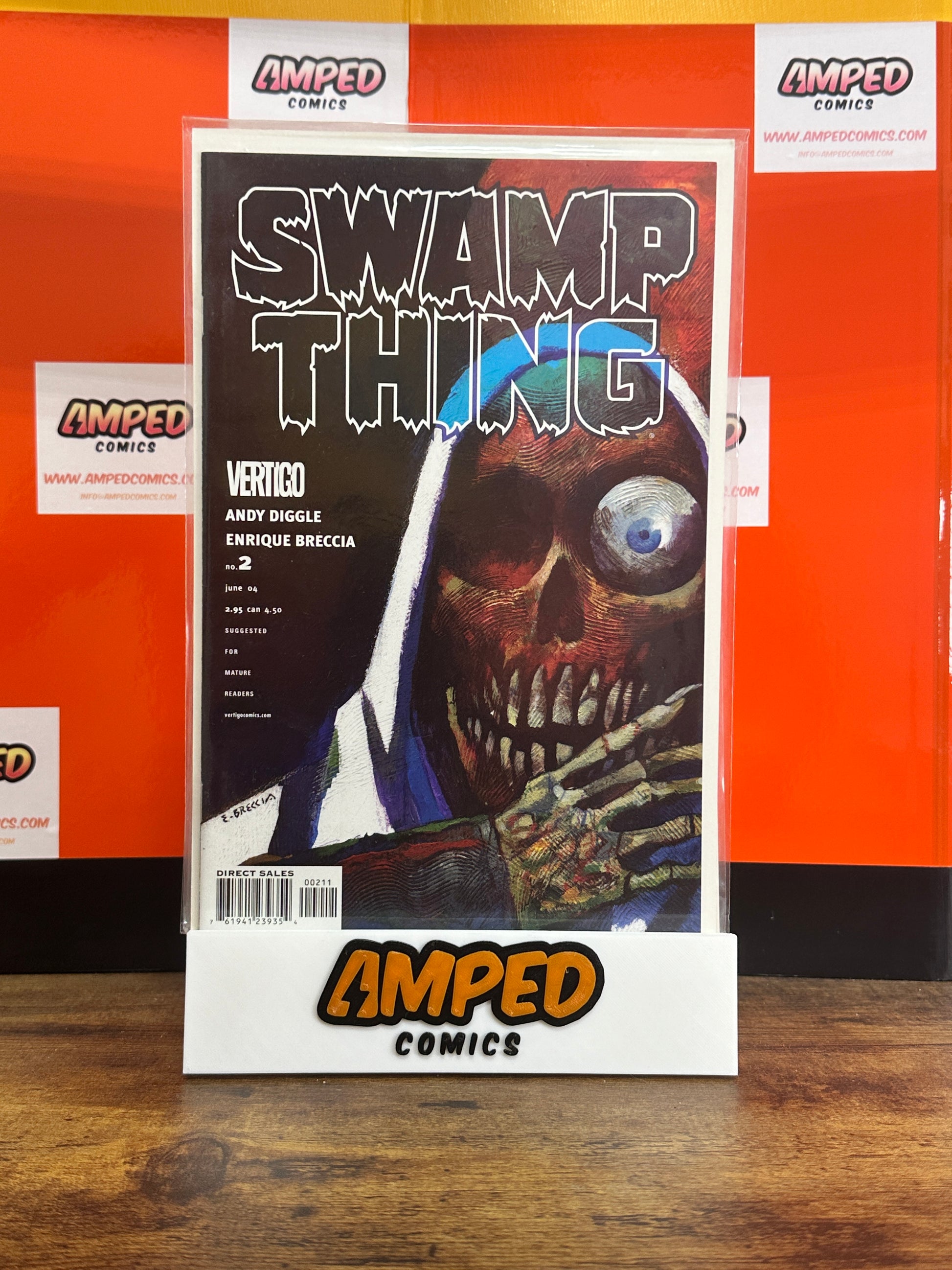 Swamp Thing 2 Vertigo June 2004 by Andy Diggle Enrique Breccia