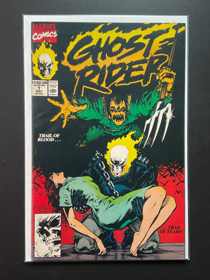 Ghost Rider 7 Marvel Comics Nov 1990 Trail of Blood