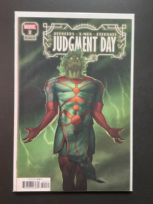Avengers X-Men Eternals Judgment Day 2 Variant Marvel Comics 2022
