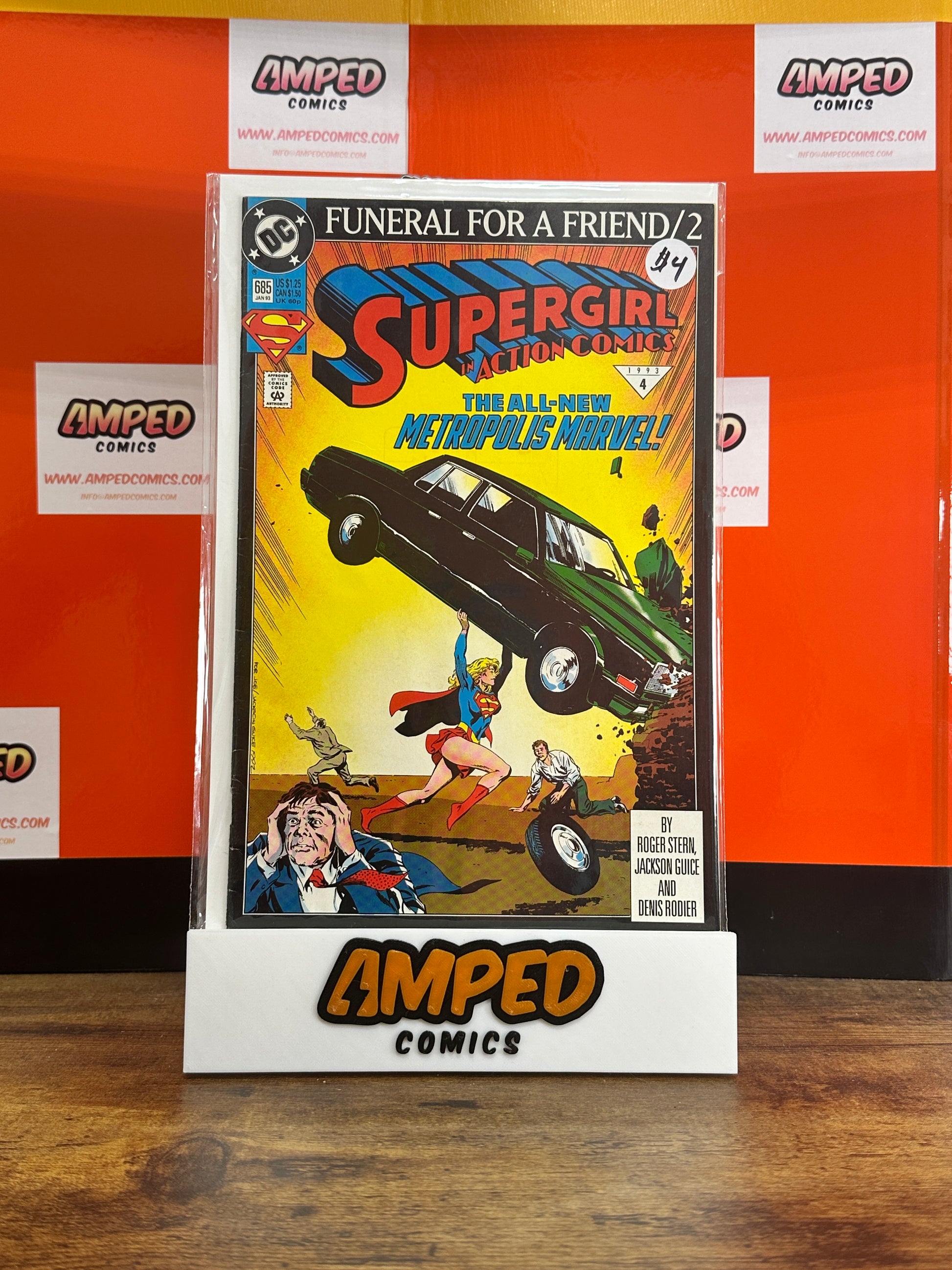 Action Comics 685 Supergirl Funeral for a Friend DC 1993